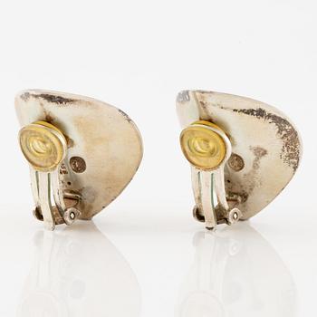 Georg Jensen, earrings, a pair, silver,