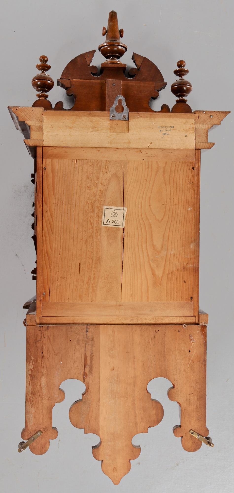 VÄGGUR, nyrenässans, sent 1800-tal.