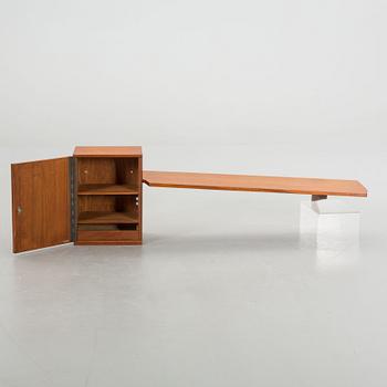 A HANS AGNE JAKOBSSON shelf with cupborad, later part of the 20th century.