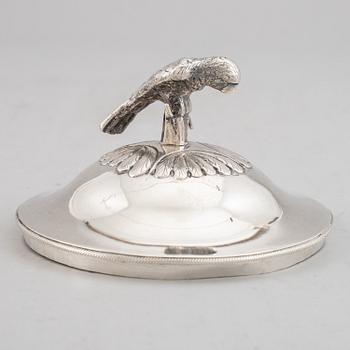 BENGT TELLANDER, a silver empire sugar bowl.
