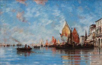 768. Wilhelm von Gegerfelt, Motif from Venice.