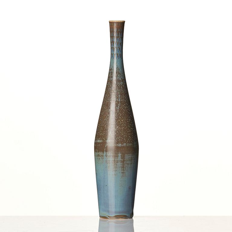 Stig Lindberg, a stoneware vase, Gustavsberg Studio, Sweden, 1953.