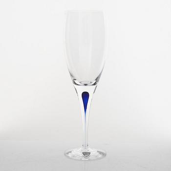 Erika Lagerbielke, a 40-piece 'Intermezzo' glass service, Orrefors.