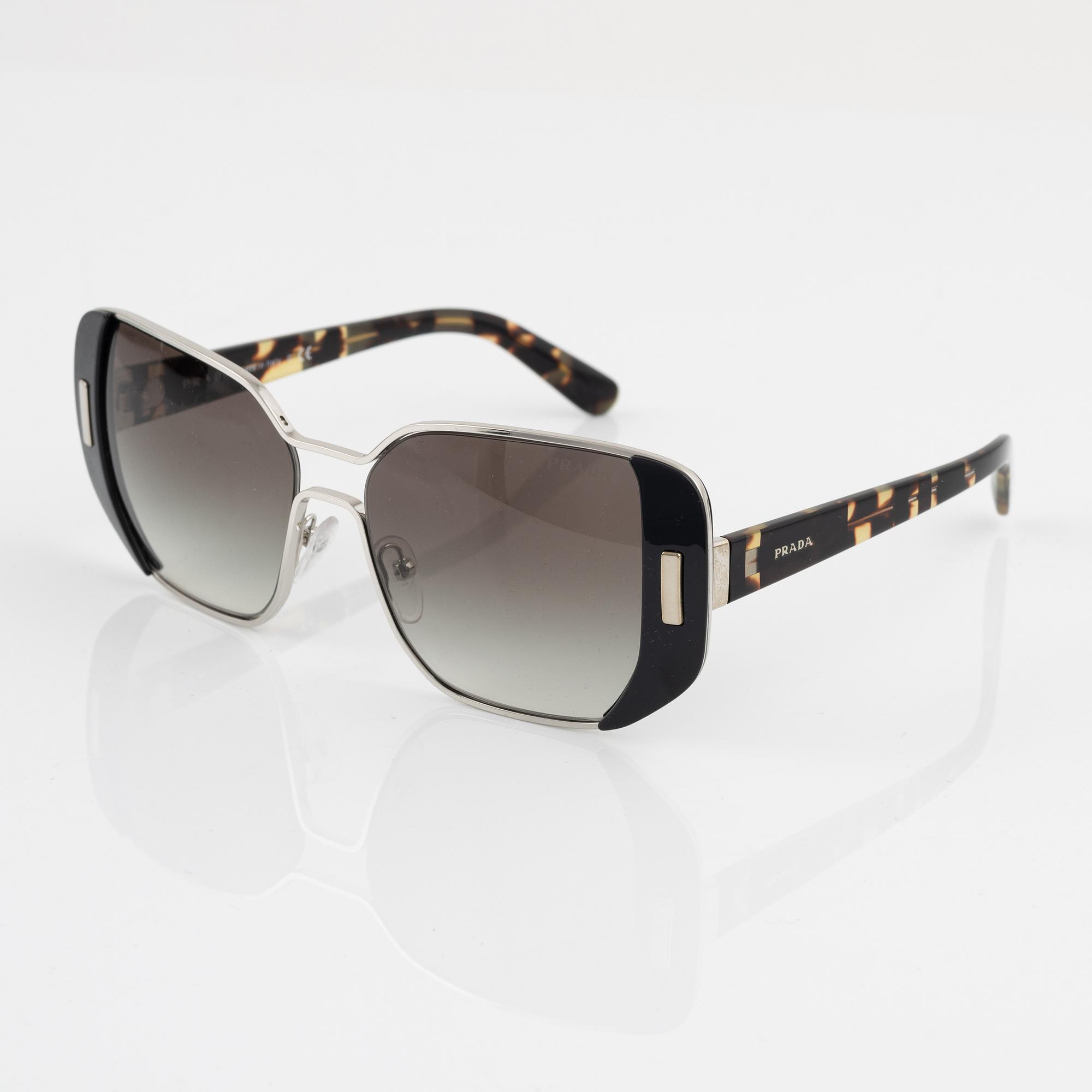 Prada, sunglasses.
