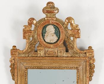SPEGEL, gustaviansk, 1700-talets slut.