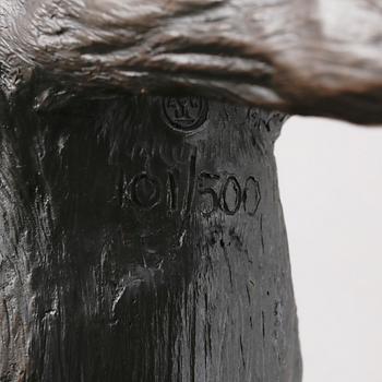 RICK LEWIS, skulptur, brons, numrerad 101/500.