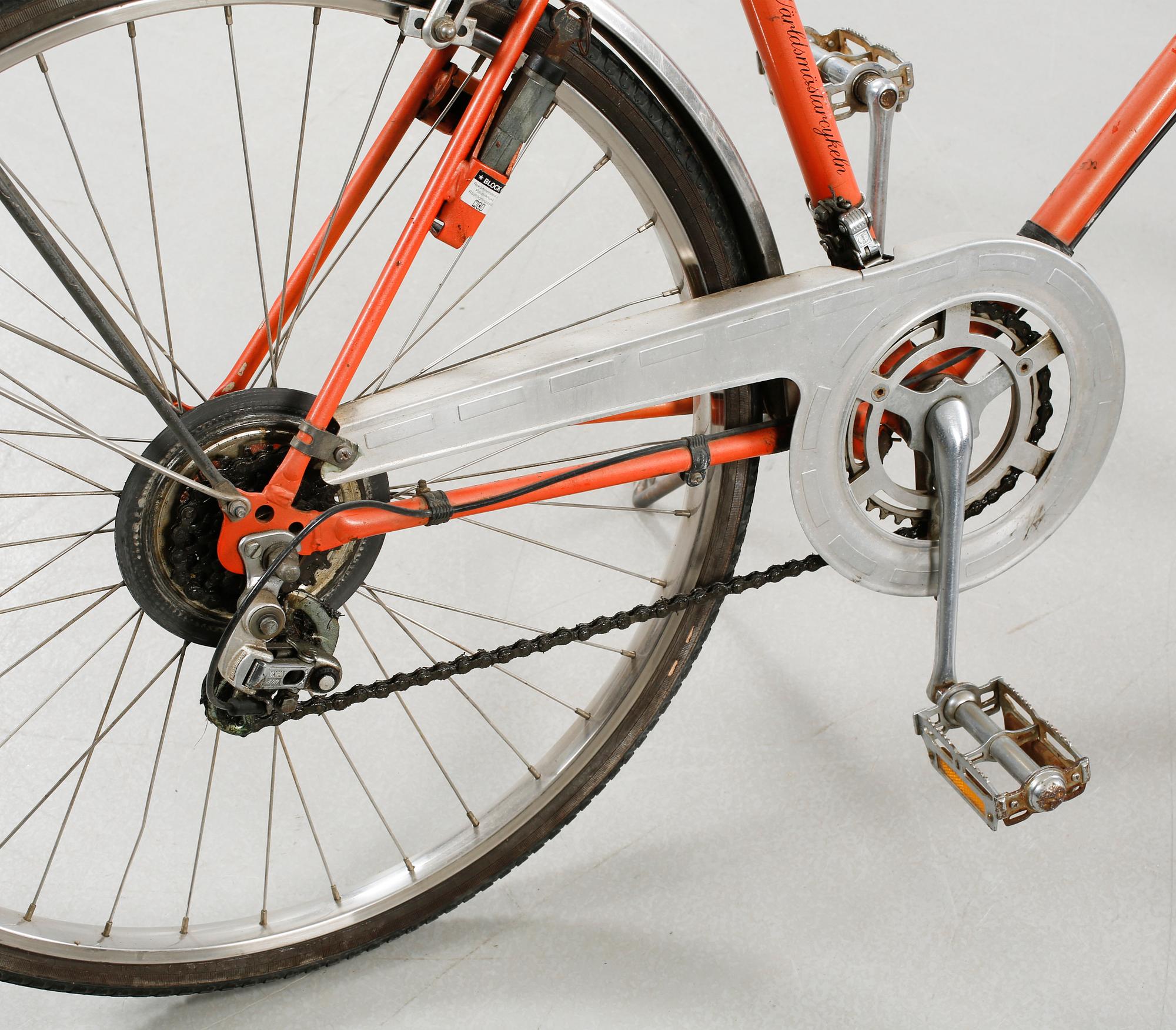 A late 20th century "Världsmästarcykeln" Crescent bike.