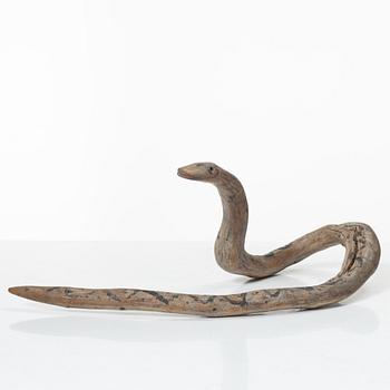 Snake, folk art, 19th century.