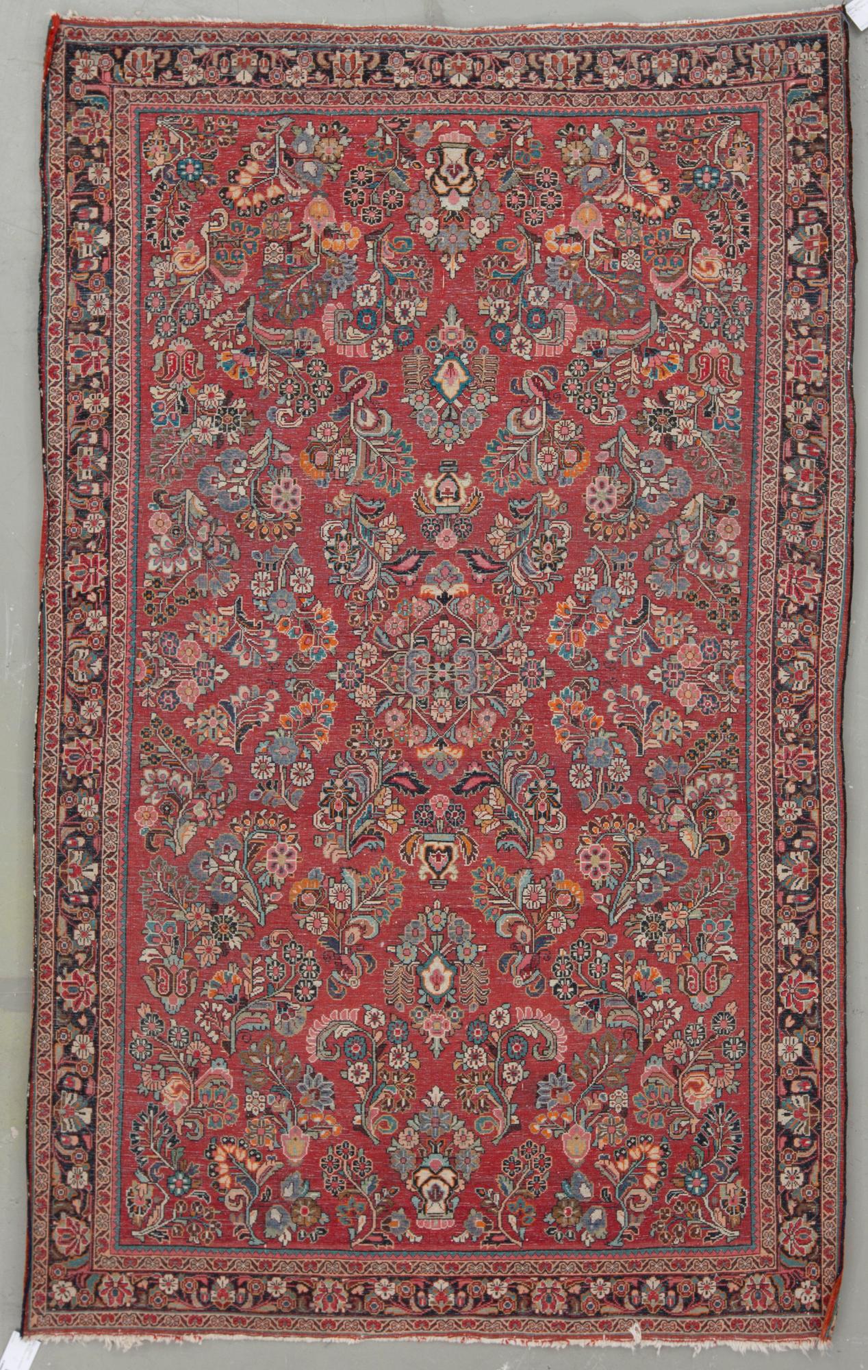 MATTA, old/semiantik. Sarouk Ca 203x123 cm.