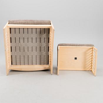 BEN AF SCHULTEN, nojatuoli 444 ja rahi 445 Artek, 2000-luku.