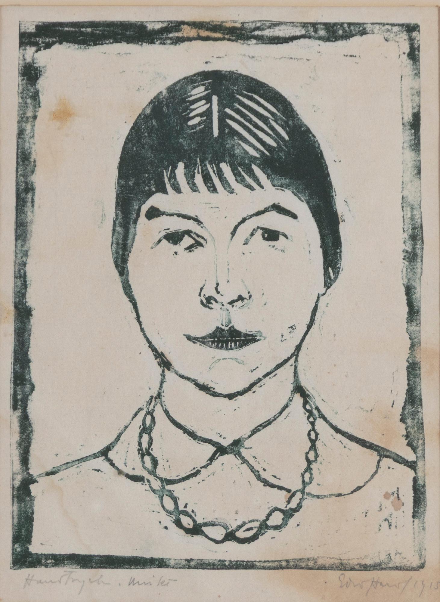 Edward Hald, 'Brita Lagerström-Hald' (1878-1931) (The artist's wife).