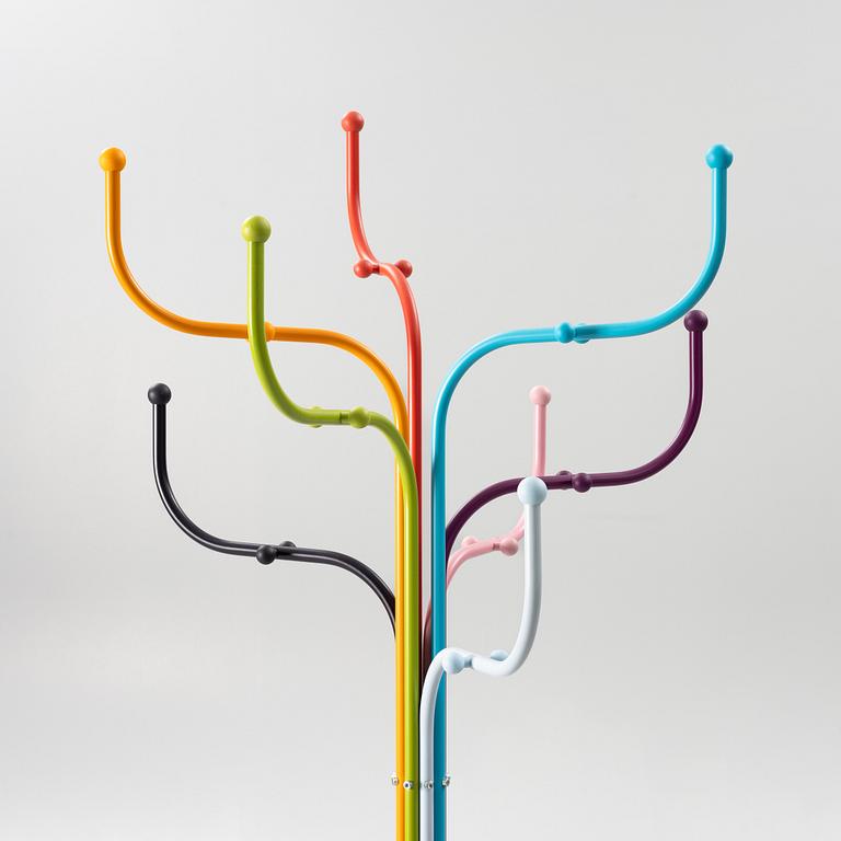 Sidse Werner, klädhängare, "Coat tree" Fritz Hansen, 2012.