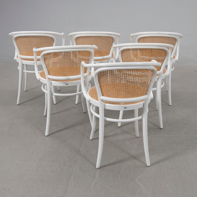 Michael Thonet, chairs, 6 pcs, "No 30", TON.