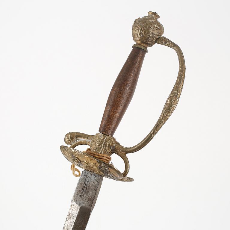 DRÄKTVÄRJOR och STICKERT, 3 st, 1800/1900-tal.