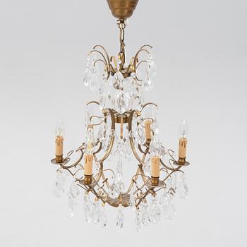 Ljuskrona, rokokostil, 1900-talets andra hälft.