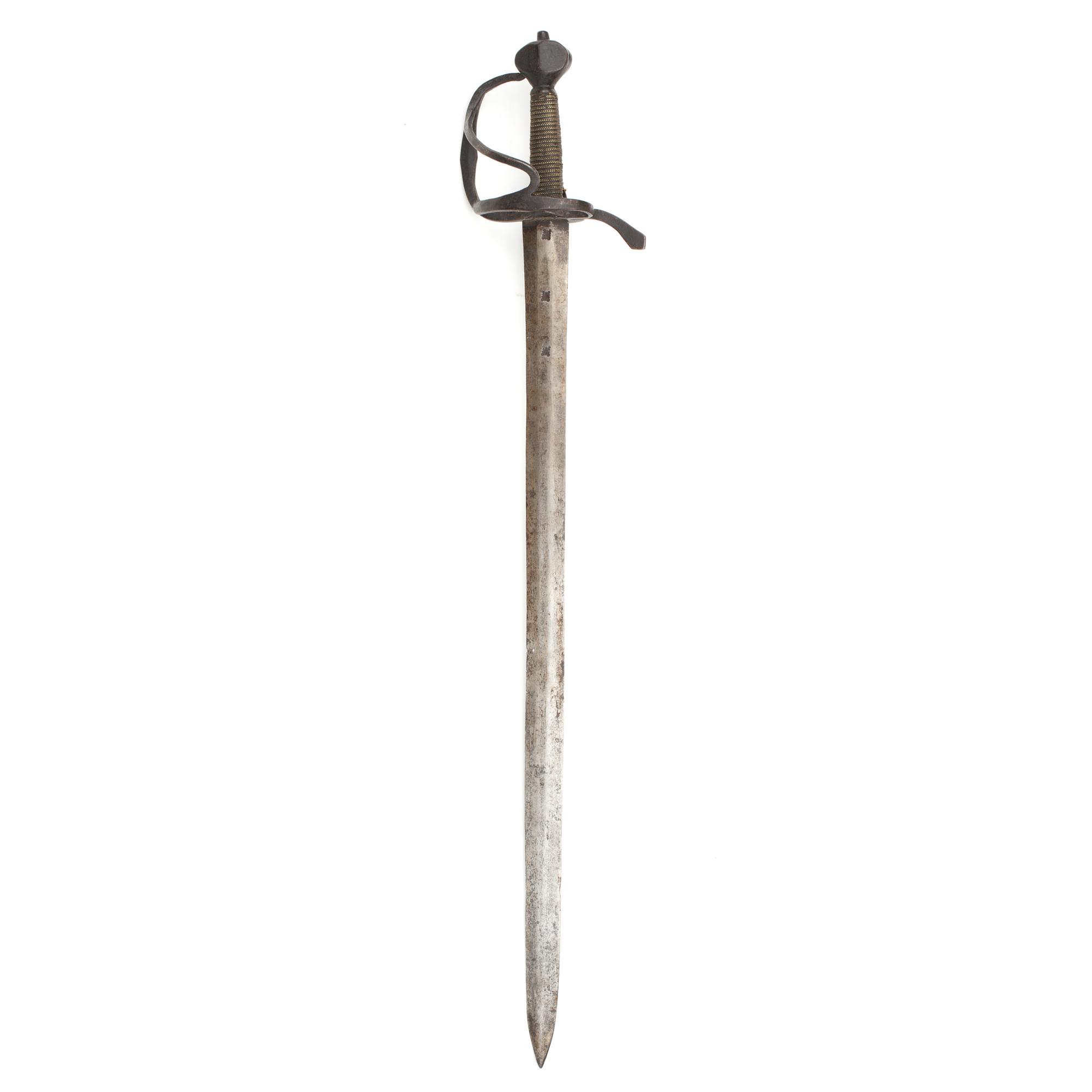 VÄRJA, sk soldatsvärd, m/1653.