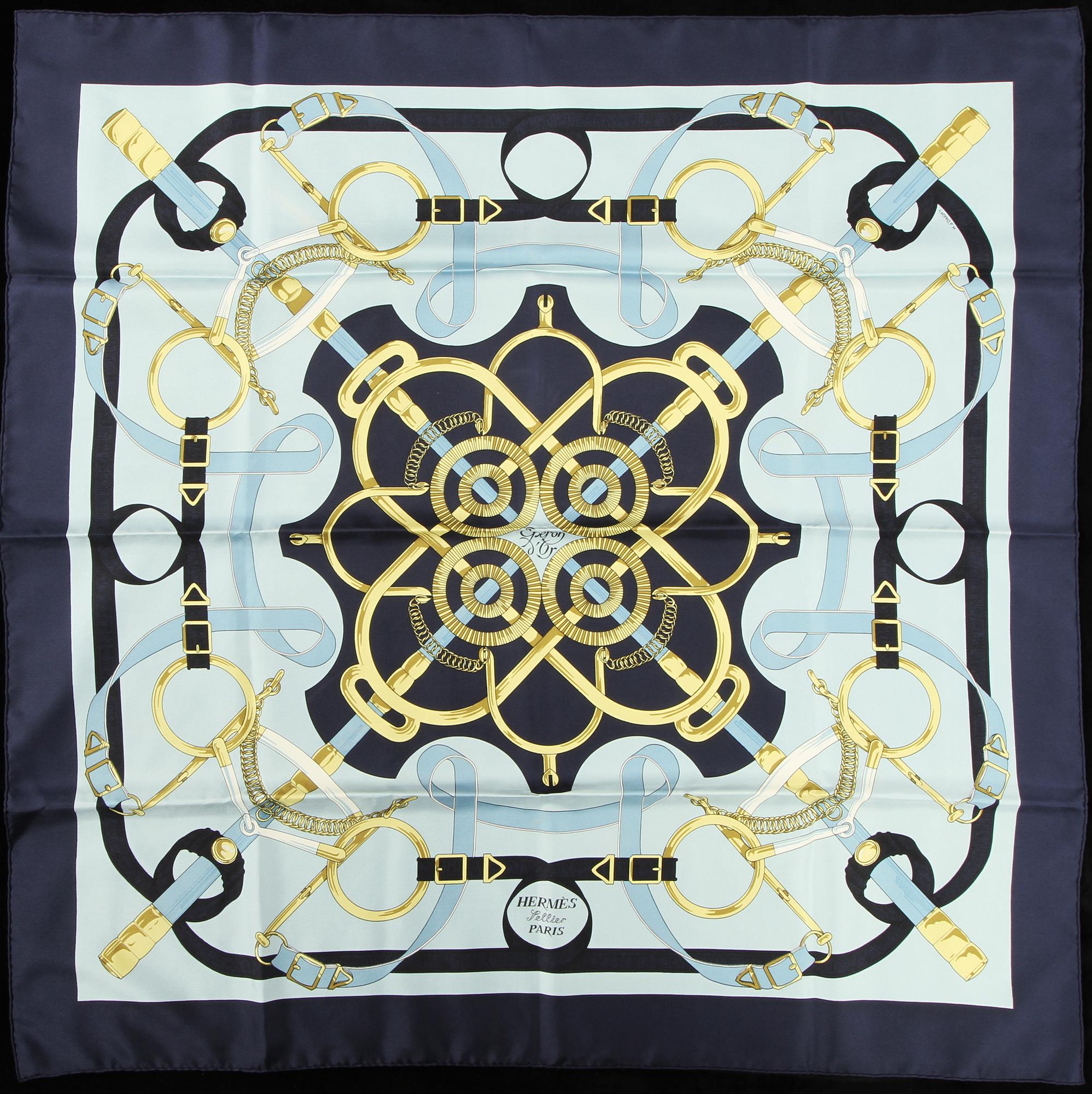 SCARF, "Eperon d'or", Henri d'Origny, Hermès, Paris.
