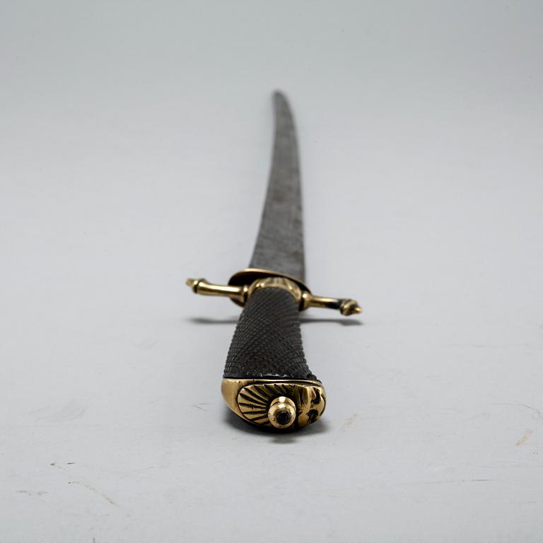 A hunting knife, around the year 1800.