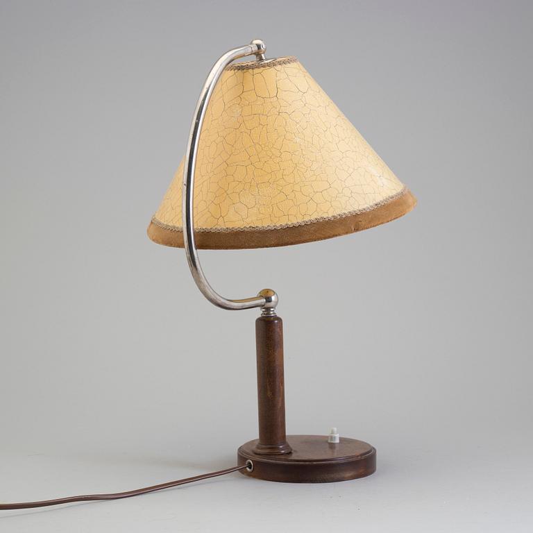 A Taidetakomo Hakkarainen table light, Finland 1930's.