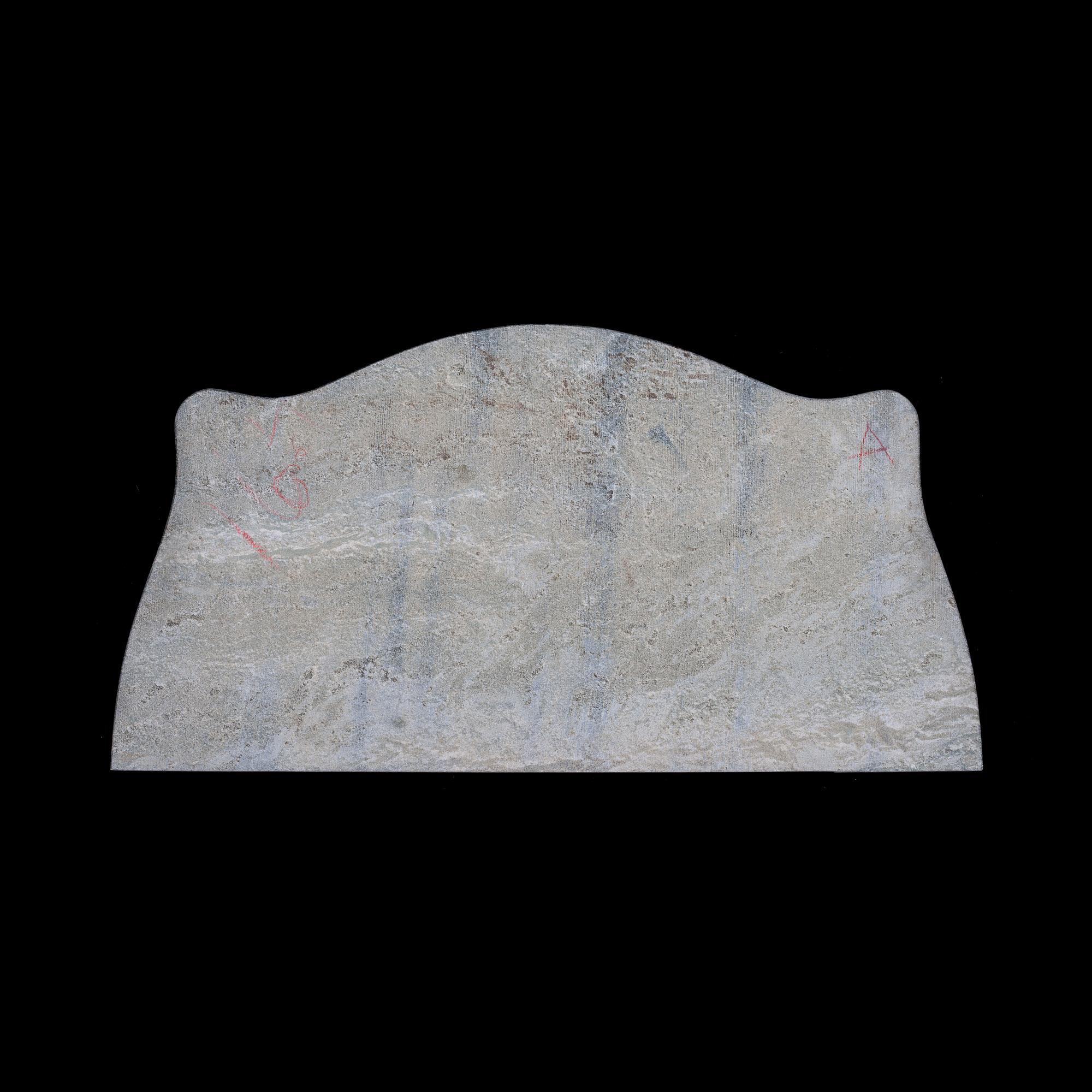 STENSKIVA, kolmårsdmarmor, rokokostil, 1900-talets mitt.