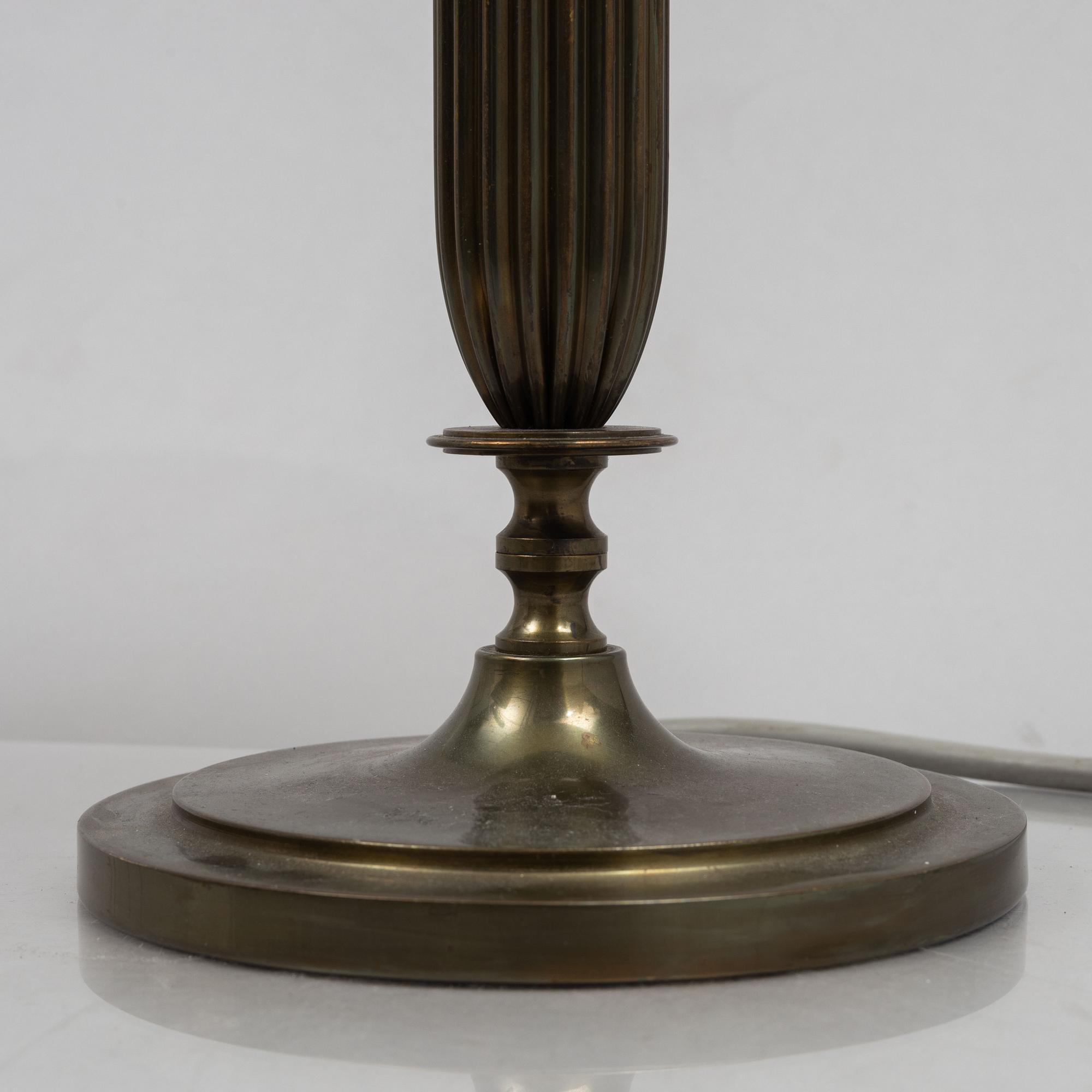 Arvid Böhlmarks Lampfabrik, table lamp, 1920-30s.