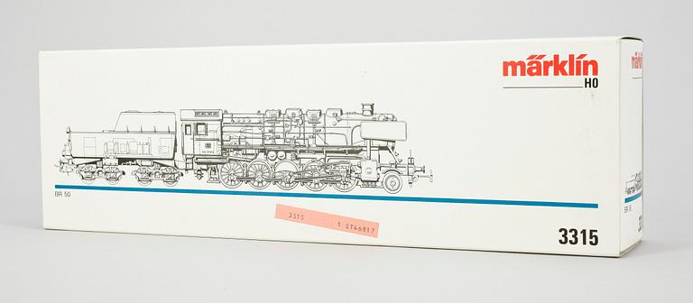 ÅNGLOK, Märklin H0 3315, 1900-talets andra hälft.