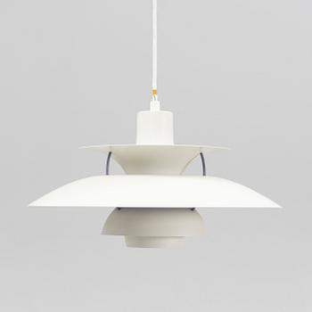 A 'PH-5' pendant lamp by Poul Henningsen for Louis Poulsen, Denmark.