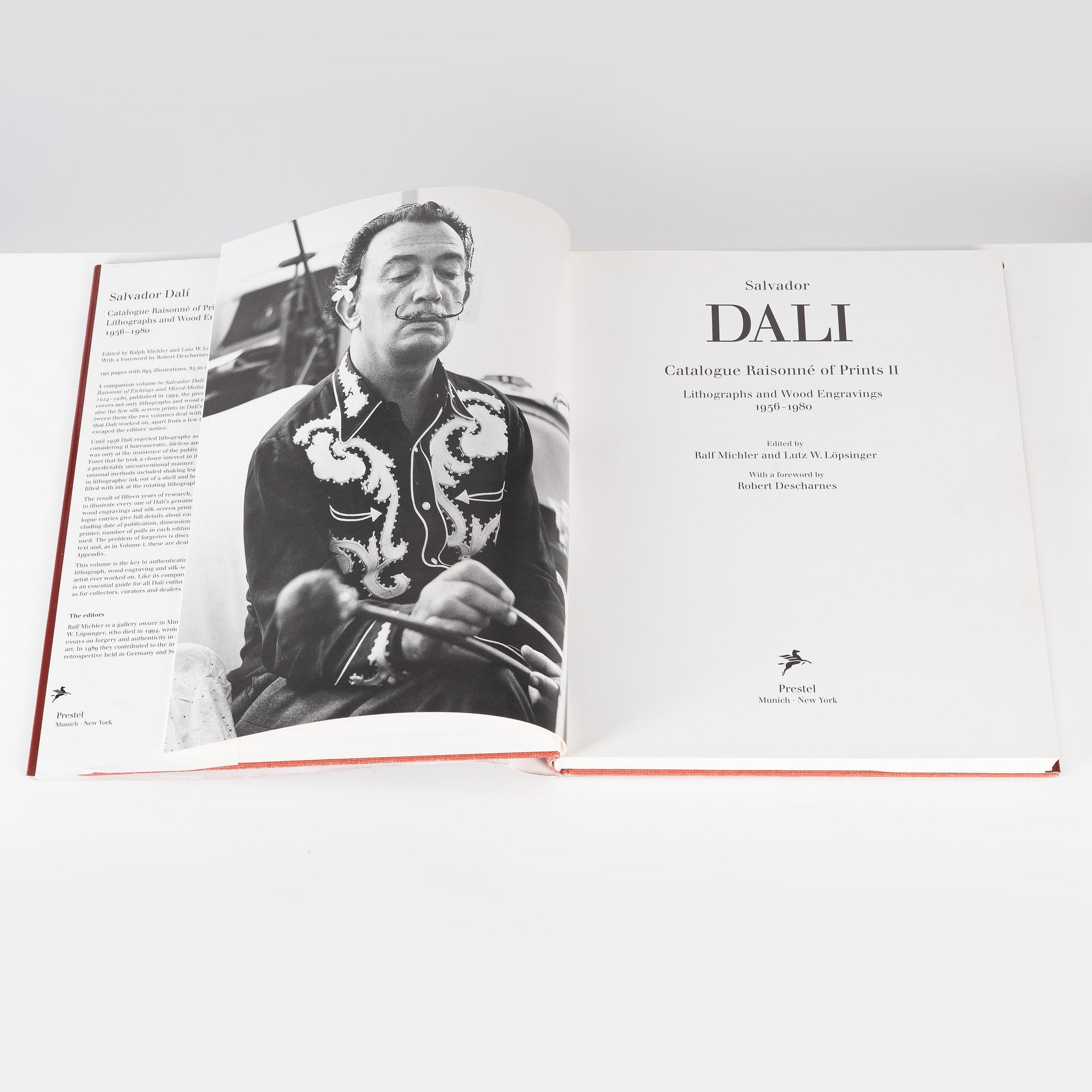 Salvador Dalí, Catalogue Raisonné of Prints, Volumes I & II, 1924-1980.