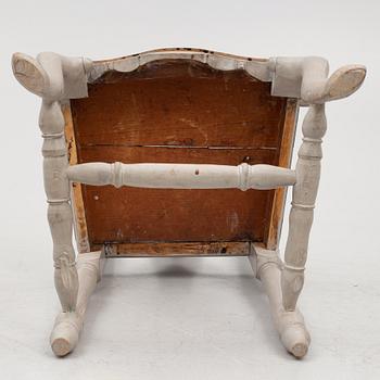 Chairs, 2 pcs. Folk art. 18th century.