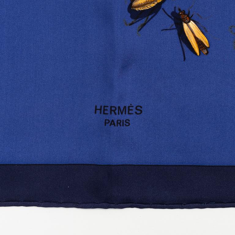 Hermès, scarf, "Les Insects".