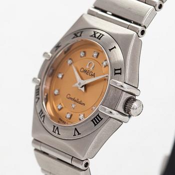 Omega, Constellation, Cindy Crawford 1997 Limited Edition, rannekello, 22,5 mm.