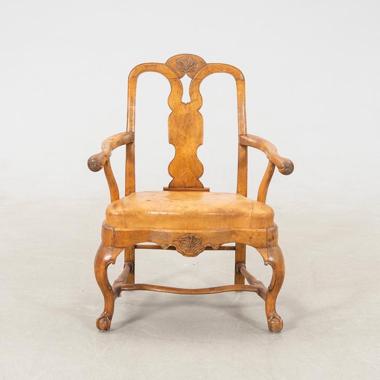 Armchair Rococo West Sweden mid-18th century.