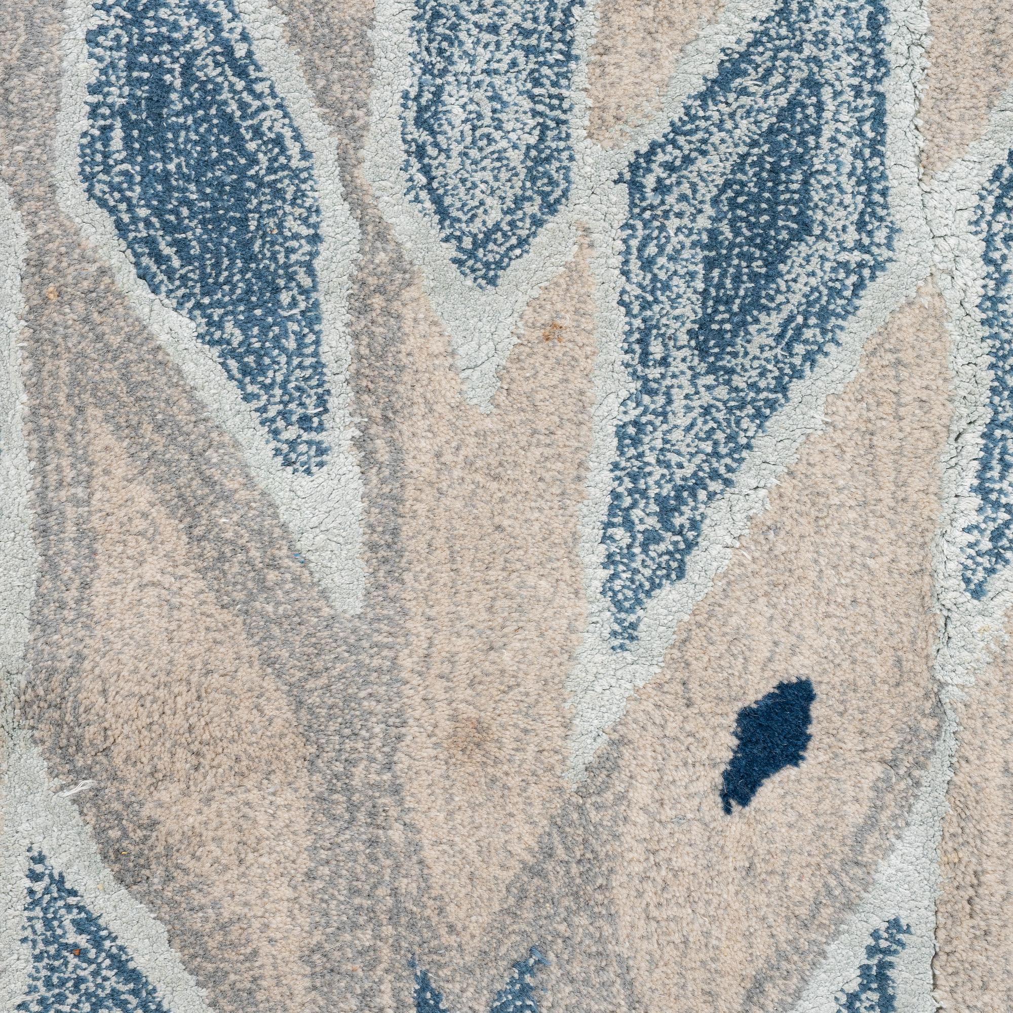 William Yeoward, a 'Kalata Indigo' carpet, circa 425 x 300 cm.