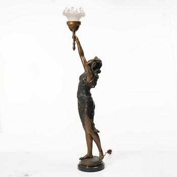 Table lamp, early 20th century.