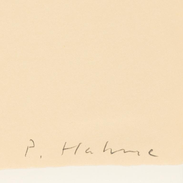 Peter Hahne, colour etching, signed and numbered 21/50.