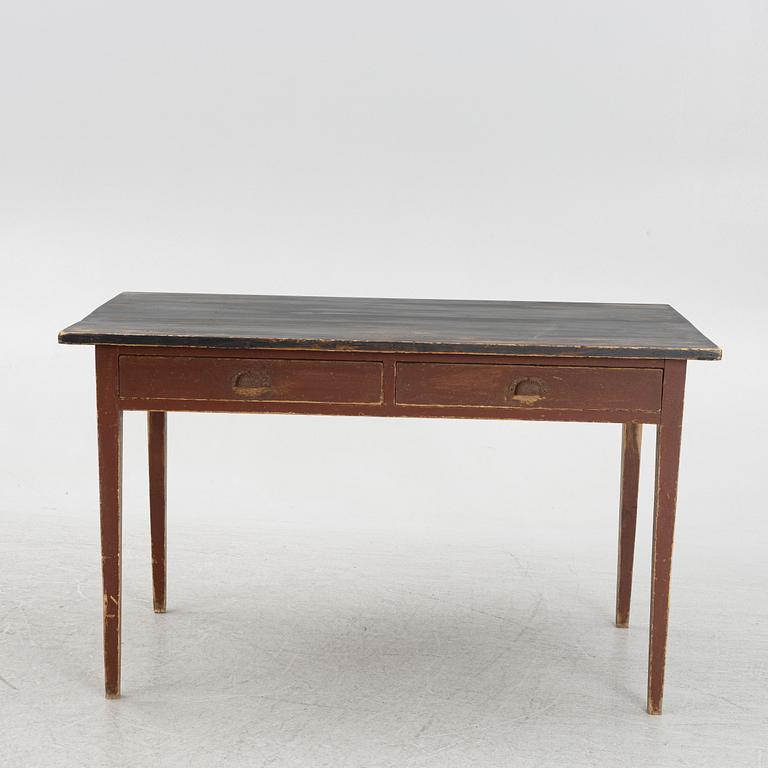 A table, circa 1900.