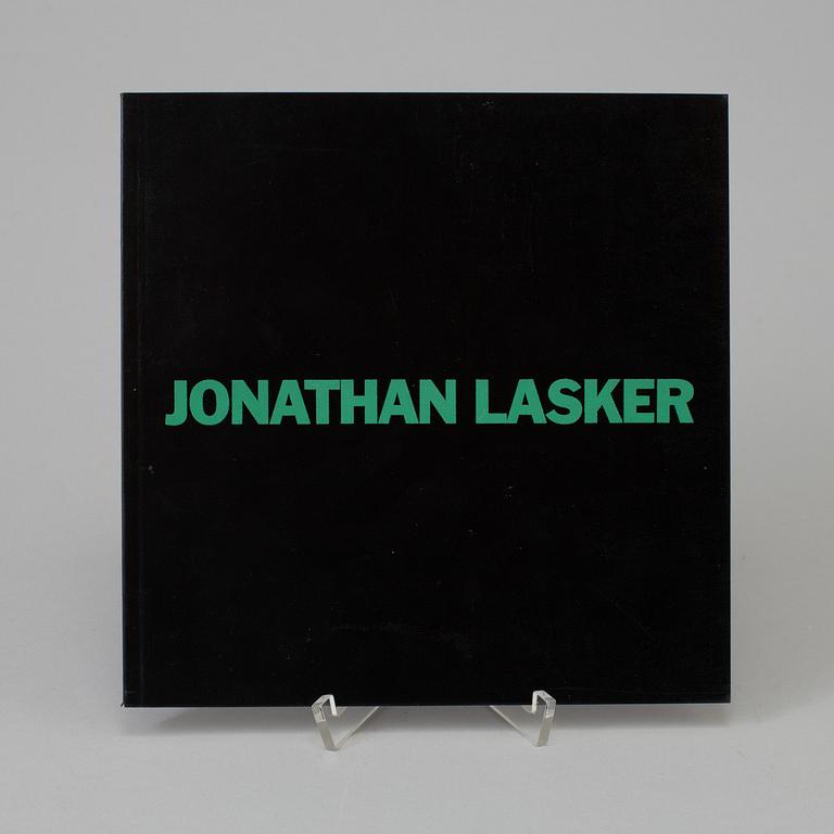 JONATHAN LASKER, signed book/catalog "16 Drawings", published by Anders Tornberg Gallery.