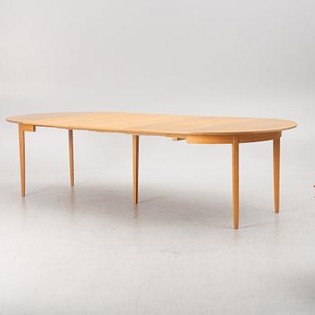 Carl Malmsten, an 'Åfors' dining table, second half of the 20th century.