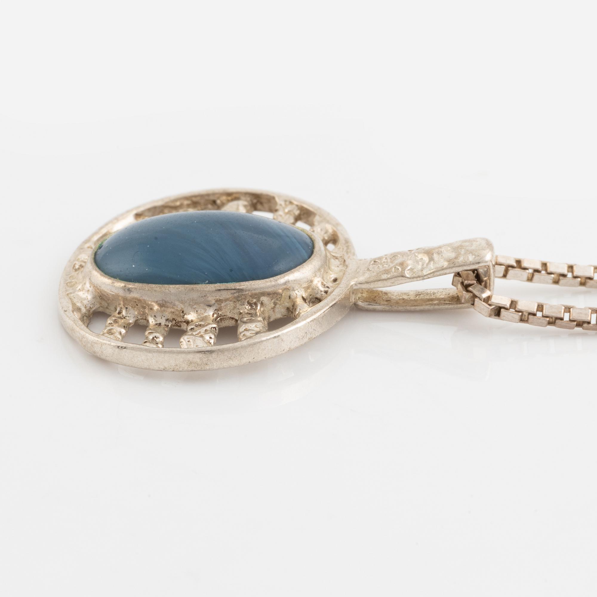 Silver necklace, Ove Nordström.
