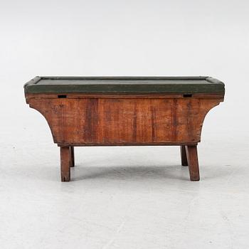 Bench, folk art, 19th century.