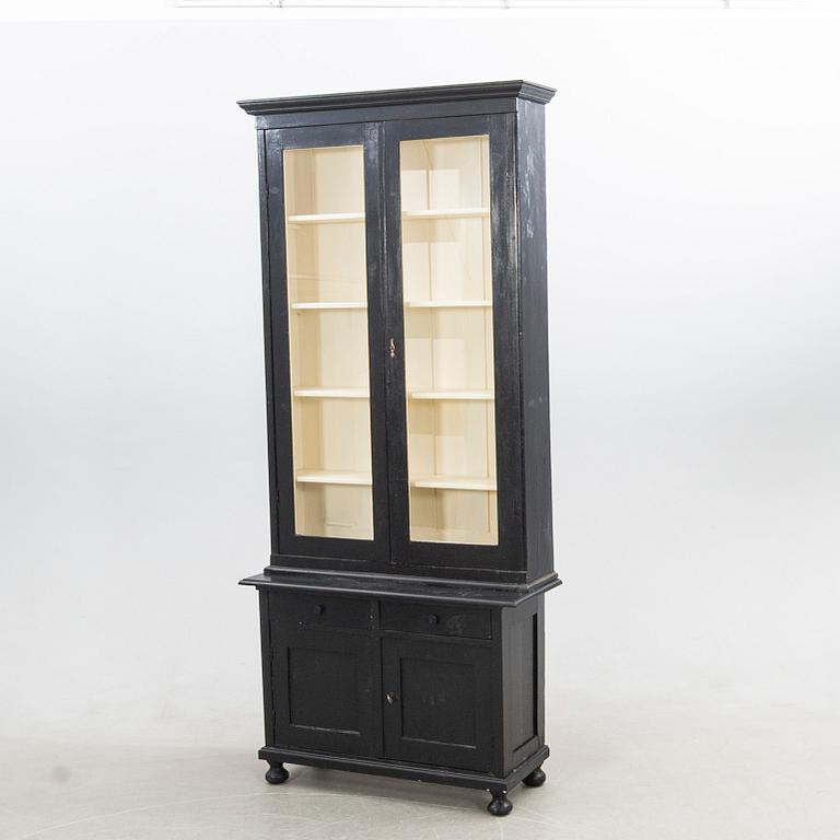 Display cabinet circa 1900.
