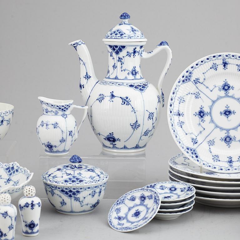 A Royal Copenhagen coffee service, Denmark, 20th Century.