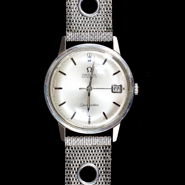ARMBANDSUR, herr. Omega automatic Seamaster.
