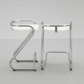 BARSTOLAR, ett par, "S70-3", Börge Lindau och Bo Lindekrantz, Lammhults.