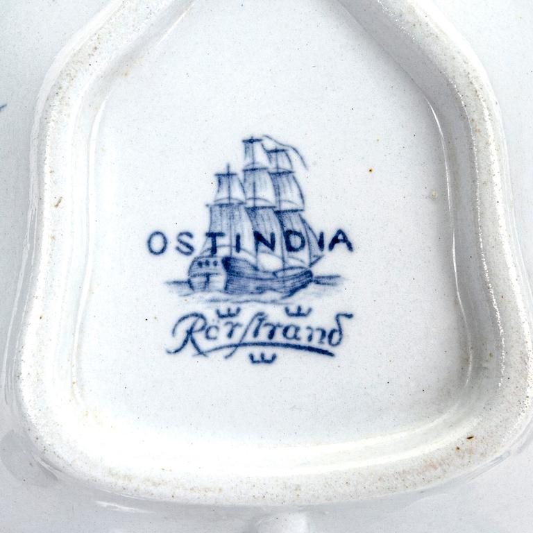 Service "Ostindia" 57 pcs Rörstrand flintware, second half of the 20th century.