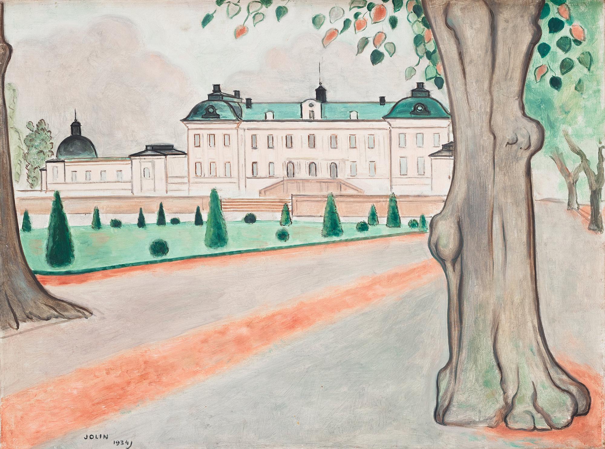 Einar Jolin, Drottningholm castle.