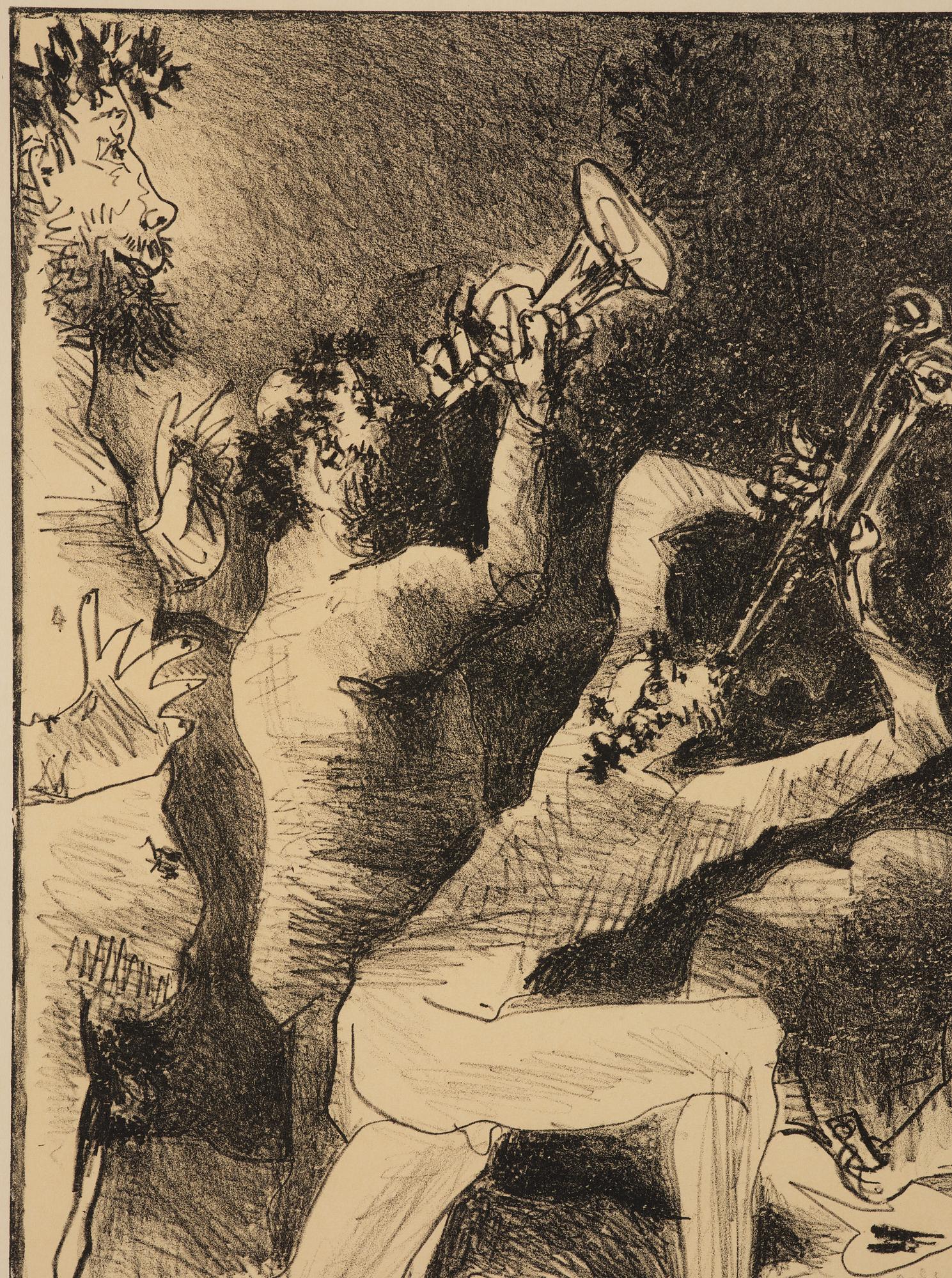Pablo Picasso, efter, "La danse des faunes".