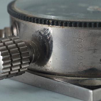 HEUER, Master-Time 8-Days samt Monte-Carlo stoppur, panelur, 57,5 x 57,5 mm,