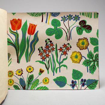 JOSEF FRANK, tapetbok, Norrköpings Tapetfabrik, 1959.