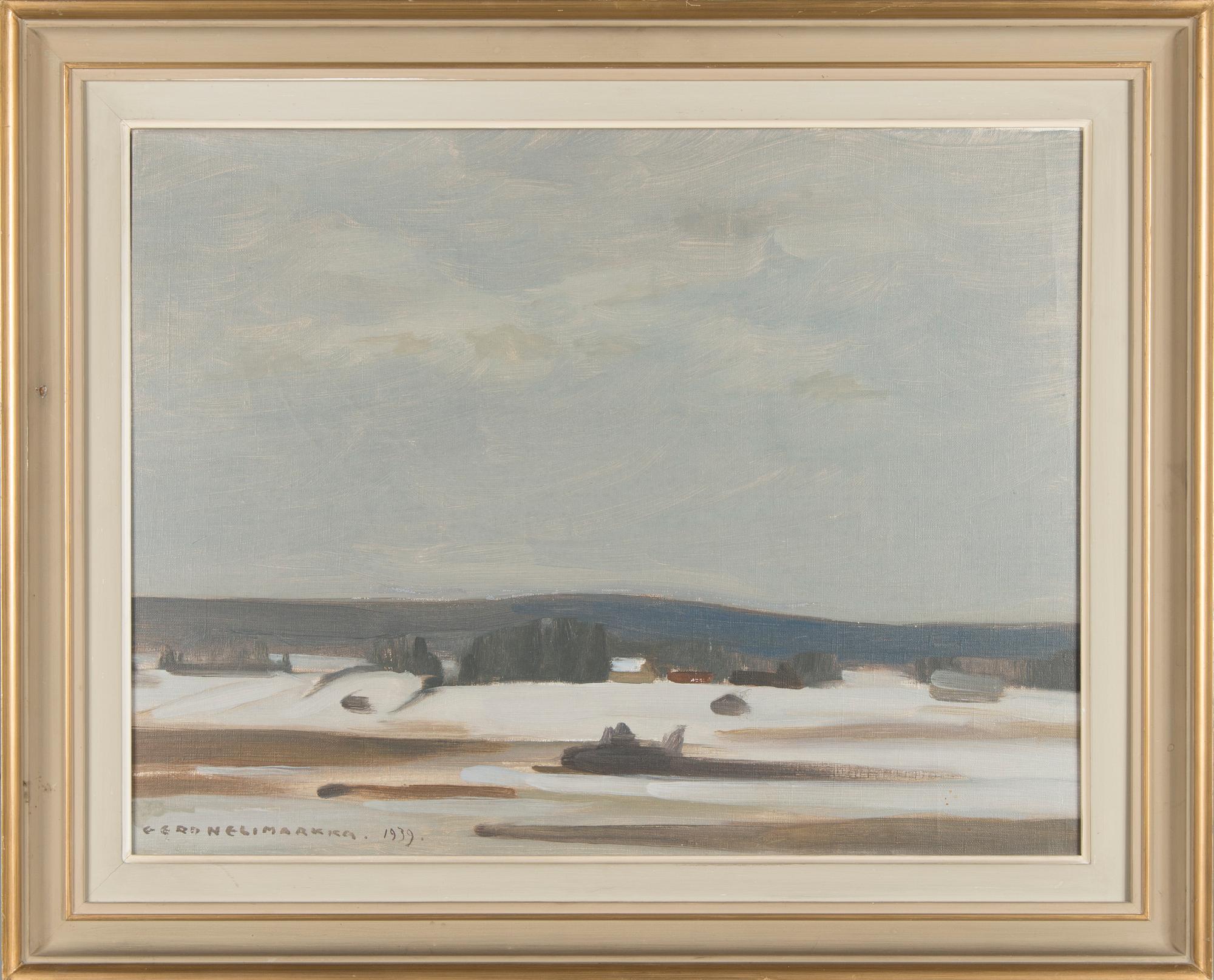 Eero Nelimarkka, Winter Landscape.